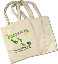 Organic Cotton Tote Shopping Bags